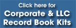 Click here for Corporate & LLC Record Book Kits 